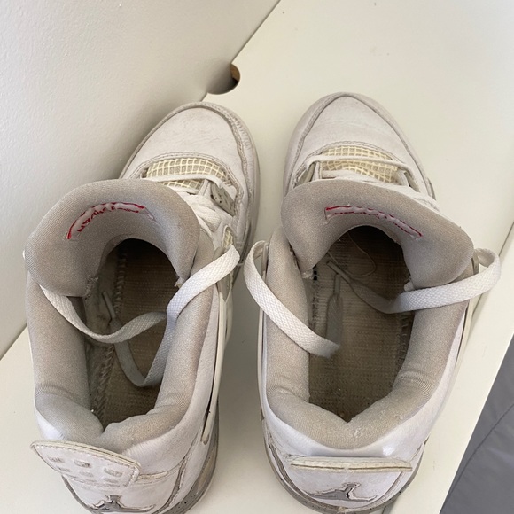 Air Jordan 4 Retro GS ‘White Oreo’, size US W 8.5 - Picture 8 of 8